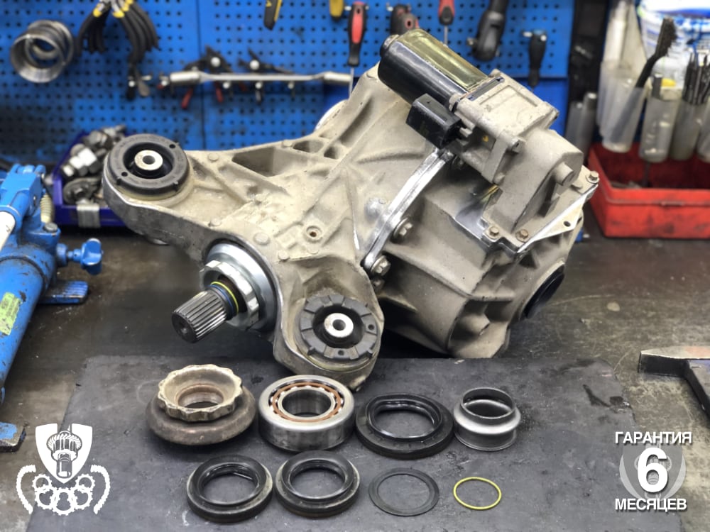 Полностью собранный восстановленный редуктор Land Rover с блокировкой